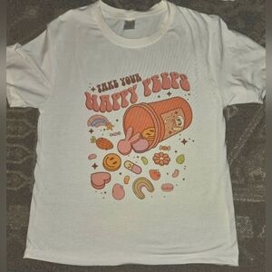 Take Your Happy Pills Peeps shirt size small/medium  Pharmacy  Medical